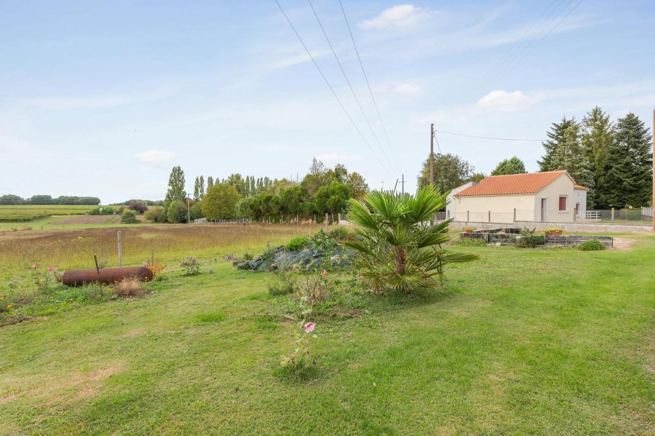 Appartement Accueillant A Mortagne Sur Gironde 45 M² Terrasse Ngoại thất bức ảnh